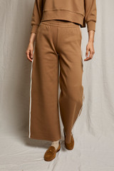 perfectwhitetee Women's Mikos Travel Pants  in Mocha