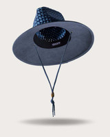 Hemlock Lana Straw Lifeguard Hat in Navy