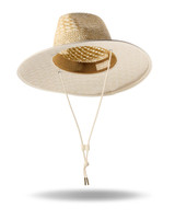 Hemlock Lana Straw Lifeguard Hat in Sand