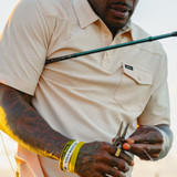 Howler Brothers Men's Ranchero Tech Polo in Sand