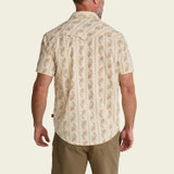 Howler Brothers Men's Open Country Tech Shirt in Grampas Curtains: Natural