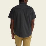 Howler Brothers Men's Open Country Tech Shirt in Supernovas: Antique Black