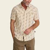 Howler Brothers Men's Open Country Tech Shirt in Grampas Curtains: Natural