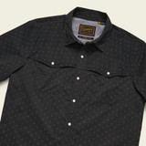 Howler Brothers Open Country Tech Shirt Supernovas Antique Black detail