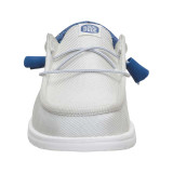 The HeyDude Men's Wally Funk Bluewater Shoes in Grey and Navy