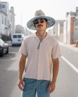 Hemlock Straw Lifeguard Hat - Jacquard Palms