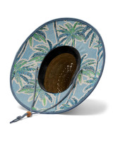 Hemlock Straw Lifeguard Hat - Jacquard Palms