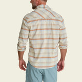 Howler Brothers Men's H Bar B Tech Longsleeve in Cameron Plaid Cream