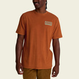 Howler Brothers Slab Cotton T-Shirt Caramel front view