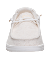 The HeyDude Women's Wendy Stretch Jersey Shoes in Oatmeal
