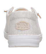 HeyDude Women's Wendy Stretch Jersey Shoes Oatmeal sole view