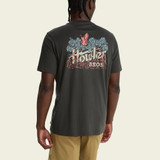 Howler Brothers Men's Electric Mangroves T-Shirt Antique Black detail
