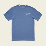Howler Brothers Men's Howler Posse T-Shirt in Blue Horizon front view