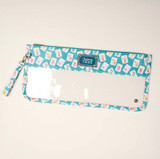 The Darling Effect Mahjong Tile Keeper Pouch in It's Mahj Time Teal