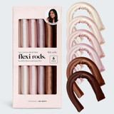 Kitsch Satin Flexi Hair Rods 6pc Set in Neutral