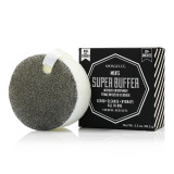 Spongellé Men's Super Buffer with Black Exfoliating Scrubber in Verbena Absolute with sponge