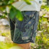 Howler Brothers Men's Bruja Boardshorts 18.5" in Tropical Dimension Antique Black