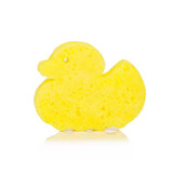 Spongellé Danny Duck Farm Animals Sponge yellow duck design side angle
