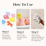 Spongellé Billie Bunny Nature Animals Sponge Instructions