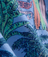 The Vineyard Vines Boys' Printed Cotton Short Sleeve Shirt in Keys Toucan