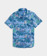 Vineyard Vines Boys' Printed Cotton Shirt Keys Toucan side