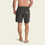 Howler Brothers Men's Deep Set Boardshorts Sea Rodeo Antique Black front