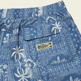 Howler Brothers Men's Deep Set Boardshorts Palmetto Prophecy Storm Blue detail