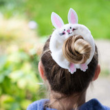 Talking Tables Easter Bunny Scrunchie detail view
