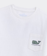 The Vineyard Vines Boys' Camo Whale Tee in White