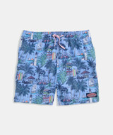 The Vineyard Vines Boys' Printed Chappy Swim Trunks in the Keys Toucan Pattern