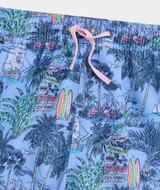 Vineyard Vines Boys' Chappy Swim Trunks Keys Toucan side detail