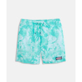 The Vineyard Vines Boys' Printed Chappy Swim Trunks in Surfside Turquoise