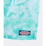 The Vineyard Vines Boys' Printed Chappy Swim Trunks in Surfside Turquoise