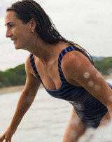 Carve Designs Women's Skye Compression One-Piece Swimsuit back view