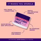 The Unicorn Snot The Original Glitter Gel in Flamingo