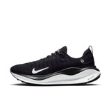 Nike Men's InfinityRN 4 Road Running Shoes Black and White three-quarter view