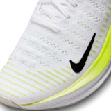 Nike Women's InfinityRN 4 Road Running Shoes in White and Lemon Twist lateral view
