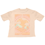 Tiny Whales Girls' Surf and Sun Tee
