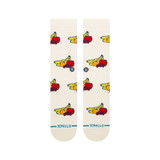 The Stance Fruits Crew Socks in Canvas
