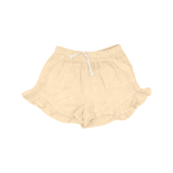 Tiny Whales Girls' Orange Julius Shorts orange
