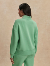 Varley Women's Mavis Mock Neck Sweatshirt side view