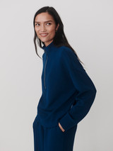 Varley Women's Mavis Mock Neck Sweatshirt