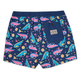 Party Pants Happy Hour Swim Shorts Golf Gator back lay