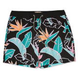 Party Pants Happy Hour Swim Shorts Sweet Leaf front lay