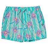 Party Pants Happy Hour Swim Shorts Heat Wave front lay
