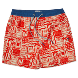 Party Pants Happy Hour Swim Shorts Pourth of July front lay
