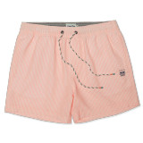 5" Striped Pastel Coral Party Starter Short