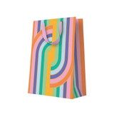 Ohh Deer Rainbow Arcs Large Gift Bag rainbow arcs side view