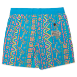 Party Pants Boys' Swim Shorts in Festival Cyan