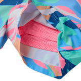 Party Pants Boys' Swim Shorts W-T-Floral Light Blue back